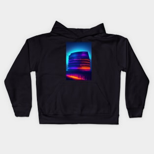 Neon Colosseum Kids Hoodie